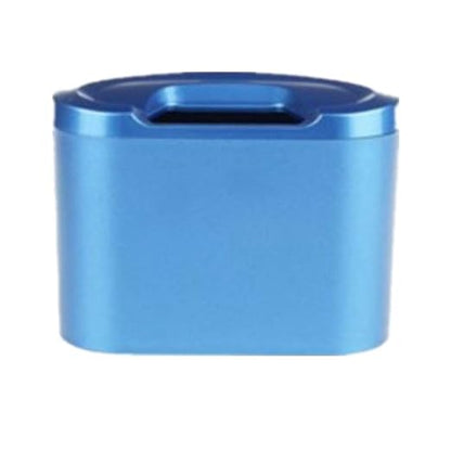 Sakali Portable Mini Car Garbage Can Premium Quality Universal Traveling Portable Car Trash Can (Blue)