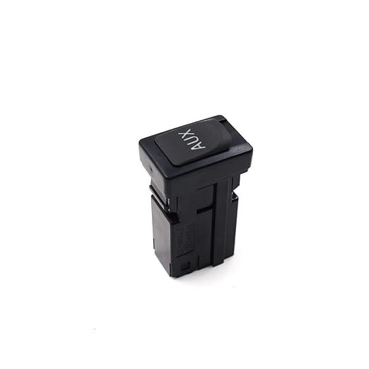 AUX Input Jack 86190-02010 | 3.5mm Auxiliary Port Replacement for Corolla RAV4 Highlander Tundra Sienna Tacoma Avalon | 8-Pin Plug & Play Audio Socket