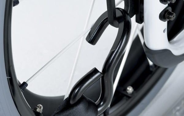 Q’Straint Q-10010 QRT-360 Wheelchair Tie-Down Kit – 4 Fully Automatic Retractors with L-Track Fittings for Vans, Buses & Paratransit Vehicles