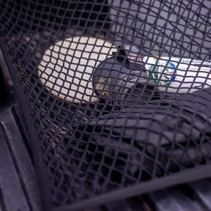 Highly Elastic Cargo Net, Simple Truck Bed Cargo Mesh Organizer, Suitable for 5ft - 6ft Standard Bed Trucks, 4'x4' Stretches to 7'x7' (Double Layer)