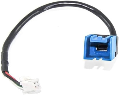Car Audio Input Media Data Wire Mini USB to 4Pin Cable Adapter Compatible with Nissan Ford Jeep Chevrolet Series USB Transfer