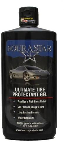 Four Star Ulitmate Tire Protectant Gel, Tire Gloss Made in the U.S.A. 16 oz.