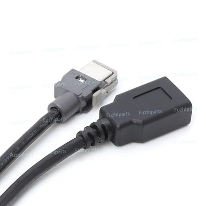 Car USB Adapter Plug Connector Convertor Extension Cable for Hyundai Elantra Sonata IX45 KIA Sorento K3 Sportage Cerato for USB Card