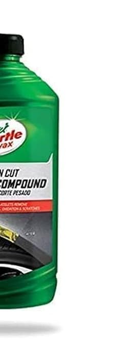 Turtle Wax T-415 Premium Grade Rubbing Compound - 18 oz, Green (Pack of 2)