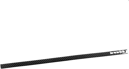 Real Quality Carbon Fiber Compatible with Dodge Charger 2008 2009 2010 Decor Car Co-Pilot Side Dashboard Trim Strip Storage Box Switch Sticker Kit Interior Accessories Decal Style B 2pcs Black