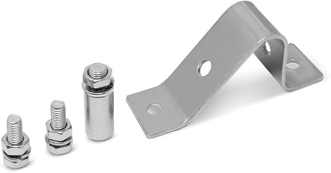 Pro Trucking Products 2300PTP Red, Quick Mount Warning Flag with Stainless Steel Bracket Quick Release Flag Kit, Stainless Steel Mounting Bracket (Hardware Included) Can Be Mounted at 45° or 90°