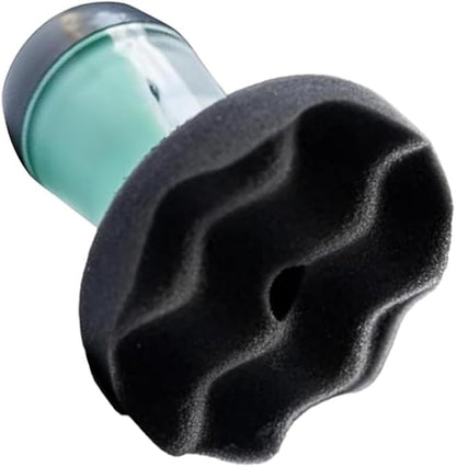 Tire Shines Applicator Sponge with Reservoirs Saves Tire Cleaner NonMess Foam Pad