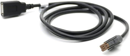 Aftermarket Android Car Radio Stereo 4 Pin Original USB Cable Adapter Male to USB Plug Connector Cord Compatible for Subaru Outback Suzuki Vitara SX4