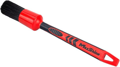 Maxshine Large #14 Universal Detailing Brush – Black Classic with Soft Synthetic Bristles – Durable, High-Density Brush for Interior, Exterior, Leather Seats, Engine Bay & Wheels