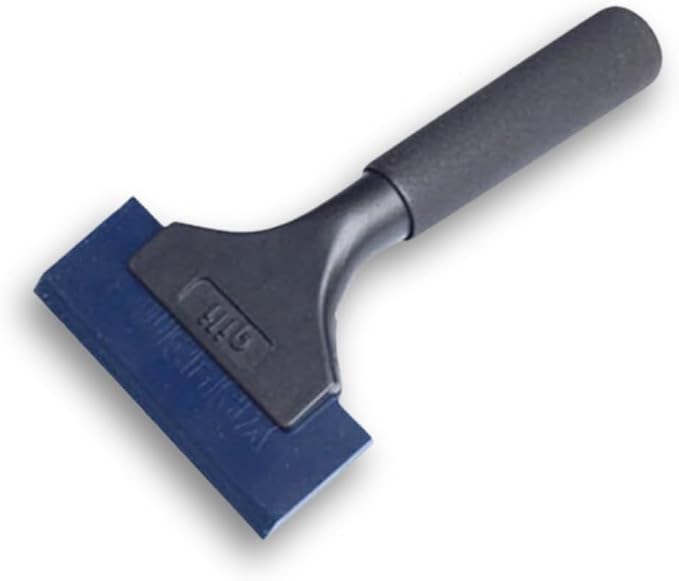 RockRose Bluemax Installation Tool Professional Window Tinting Squeegee & Vinyl Wrap Applicator - 7.87" Handle for Car Wrap Tool PPF Installation and Window Film - Scratch-Free Bubble Remover 2PK