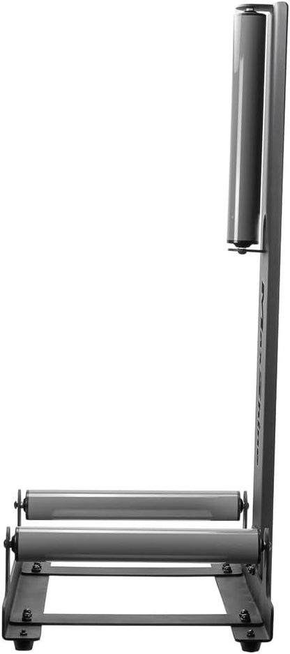Maxshine XL Universal Wheel & Rim Detailing Rolling Stand (Black) | 360° Rotating Tire Stand for Car Detailing, Wheel Wash, Ceramic Coating & Tire Shine | Heavy-Duty Rim Detailing Roller Stand