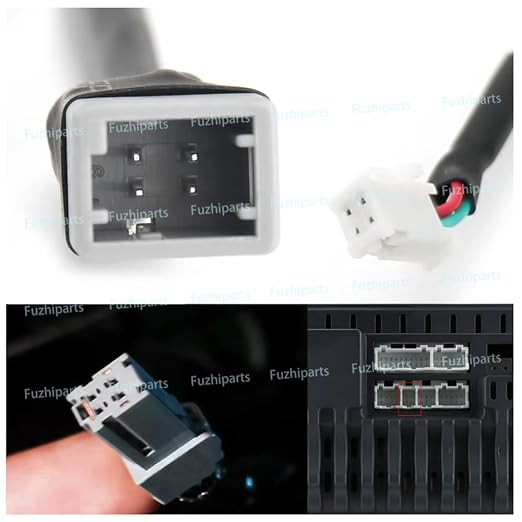 Car USB Adapter Plug Connector Cable for Toyota Camry Sienna RAV4 CH-R 2018+ Retain Original USB for Android Radio