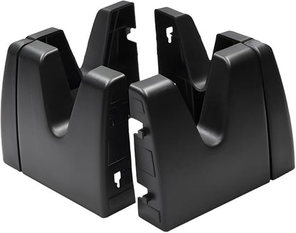 YoRise Car Trunk Organizer Blocks, Multipurpose Auto Cargo Storage Divider for Felt Carpet, Universal Vehicle Interior Items Mounted Bracket for Cars, SUVs, Trucks(1Set)