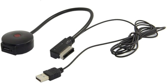 Bl Music Adapter AUX Cable Compatible for A4 A3 A5 A1 A3 A4 A8 Q5 Q7 S4 S5 V.W for AMI MDI 2G