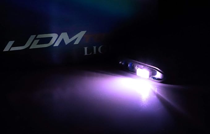 iJDMTOY Purple Magenta USB Plug-in Miniature/Nano LED Car Interior Ambient Accent Lighting Kit