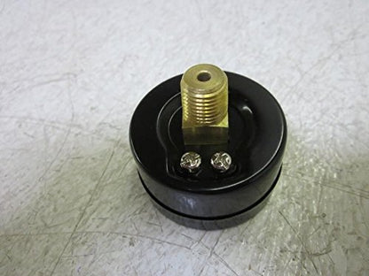 Winters 2 inch Dial Size, Multi Function Application Economy Utility Dry Pressure Gauge, Brass Internals, Steel Case, Dual Scale 0-160 psi/kPa, 3-2-3% Accuracy, 1/4 inch NPT Back Mount, Pressure Gauge
