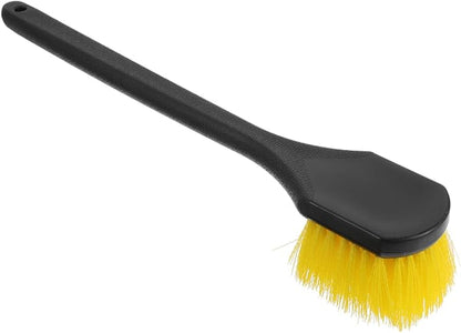 Gatuida Nylon Bristles Truck Cleaning Brush Car Tire Cleaning Brush for Rims Car Interior Cleaning