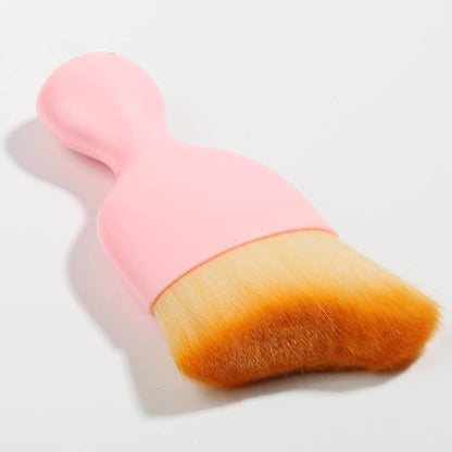 AOCISKA Car Interior Detailing Brush,Soft Bristle Cleaning Brush Car Detailing Brush Dusting Brush,Car Interior Cleaning Tool,Auto Detail Brush Car Dash Duster Brush (Pink with Cap)