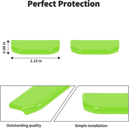 JWWY for Jeep JL Vent Air Outlet Adjustment Cover Trim Compatible with 2024-2025 Jeep Wrangler JL JLU Gladiator JT 4xe Interior Accessories 2pcs Green