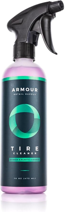Armour Detail Supply - Tire Cleaner -Heavy-Duty Foaming Degreaser for Tires, Rubber, and Plastic Surfaces - 16oz