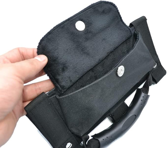 SXMA Handle with Bag for Sunglsaaes Oxford for J-Ee p JK Wrangler 2007-2017, Grab Grip Bars Kit 1pcs J248