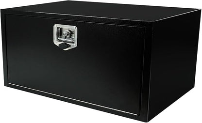 36 inch Underbody Truck Tool Box with T-Handle Lock, Heavy Duty Truck ToolBox Truck Storage Organizer For Storage Smooth Surface Waterproof, 36"x 18"x 18" inch