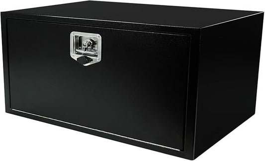 36 inch Underbody Truck Tool Box with T-Handle Lock, Heavy Duty Truck ToolBox Truck Storage Organizer For Storage Smooth Surface Waterproof, 36"x 18"x 18" inch
