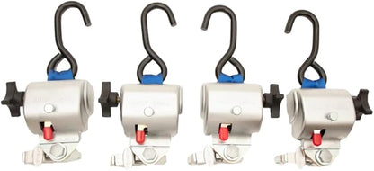 Sure-Lok AL727S-4C Original Titan 700 Series Wheelchair Tie-Down Kit | 4-Pack Retractors (2 Right / 2 Left) | S-Hook & L-Track | Auto-Tension | Direct Replacement for AL700 Fleets