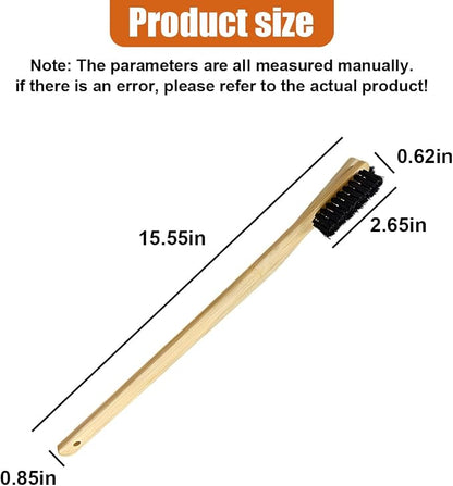 3PCS Car Cleaning Brush, 15.7 Inch Long Handle Tire Wash Brush, Small Car Detailing Brush for Wheel Rims & Fenders, Universal Brushes Set for Vehicle Interior, Home (40CM-15.7IN)