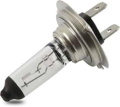 H7 Halogen Headlight Bulb - 55W High/Low Beam Fog Light Replacement,Halogen Light Bulbs,Universal Lighting Accessories for 12V Vehicles with base H7 socket,Not fit 24V Vehicles,Pack of 2