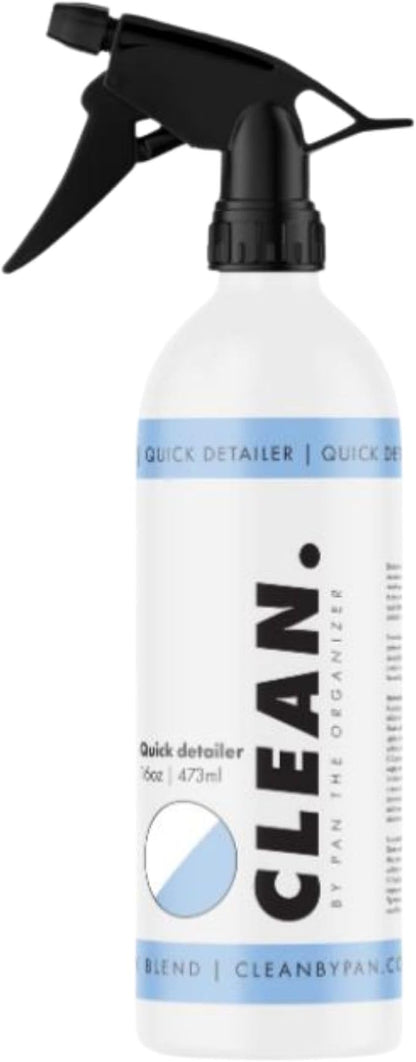 Clean. Quick Detailer – High-Performance Vehicle Detailer for Exterior Surfaces of All Vehicles – Removes Dirt, Dust & Smudges – Restores Shine – Streak-Free Finish – 16oz Spray