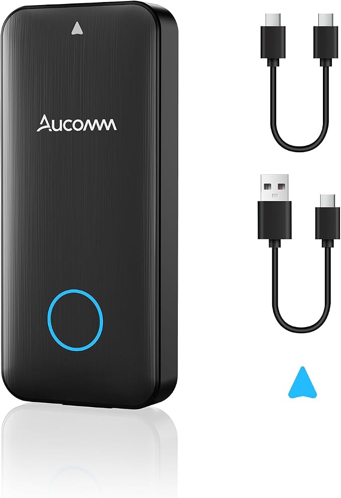 Wireless Android Auto Car Adapter Converts Wired AA 2016+ to Wireless, Plug and Play, 5.8GHz, 60FPS