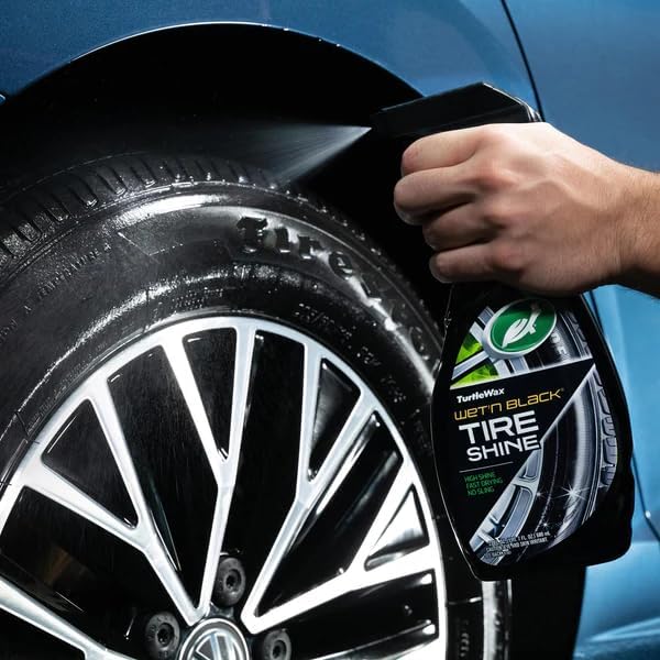 Turtle Wax Wet'n Black Ultra Wet Tire Shine, 16oz Trigger Spray