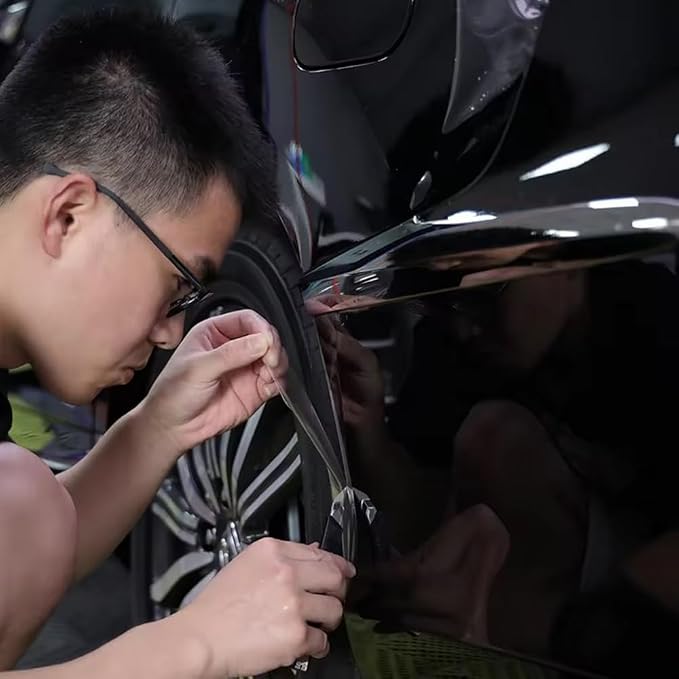 HOHOFILM TPU PPF Hydrophobic Clear Paint Protection Film Self Healing Car Clear Glossy Wrap Film (X8 PRO, 60" x49ft(Whole roll))