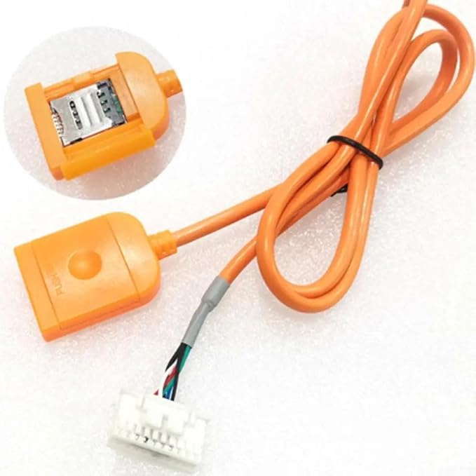 4G 20P SIM Card Slot Adapter Cable Connector for Android Car Radio Head Unit, Network Functions, for In-Dash Navigation Systems