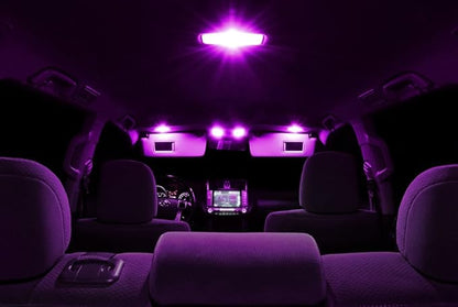 XtremeVision Interior LED for Lexus LS460 LS600h 2007-2014 (13 Pieces) Pink Interior LED Kit + Installation Tool