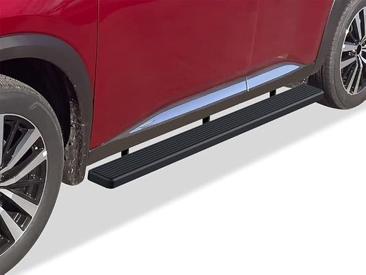 APS Running Boards 5 inches Matte Black Compatible with Nissan Pathfinder 2022-2026 Stainless Steel (Side Steps Side Bars)