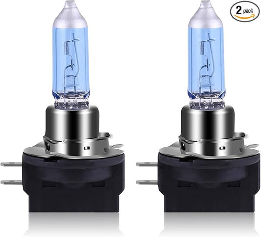 NEWBROWN H11B Headlight Bulb H11B Halogen Headlight Bulb 5000K Super White Light Long Life Replacement PGJY19-2 12V/55W (H11B, 2 Pack)