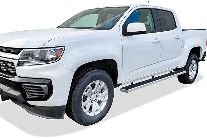 APS Wheel to Wheel Boards 5in Compatible with Chevy Colorado GMC Canyon 2015-2026 Crew Cab 5ft Bed 304 Stainless Steel (Side Steps Side Bars)