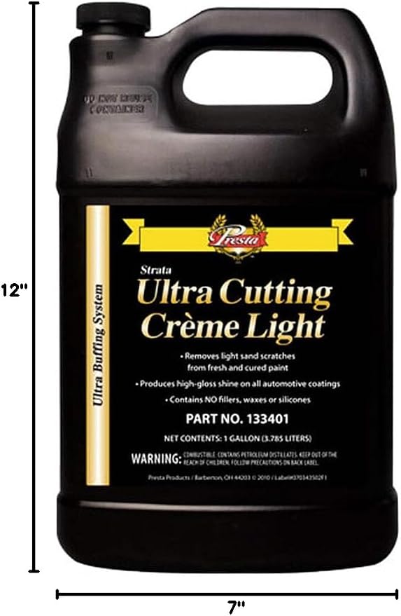 Presta Ultra Cutting Creme Light - Gallon