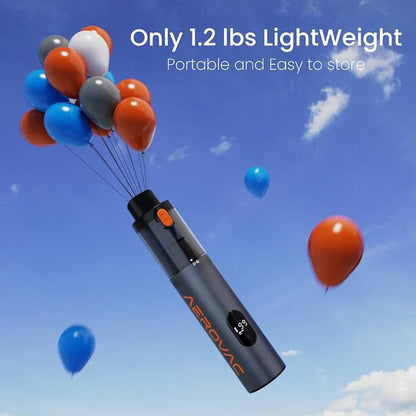V-15 Pro, Portable Car Vacuum Cleaner, Handheld, HEPA Filter, Rechargeable, Cordless, 16000PA Suction Power, 562g, 0.15L Capacity, with LED Display