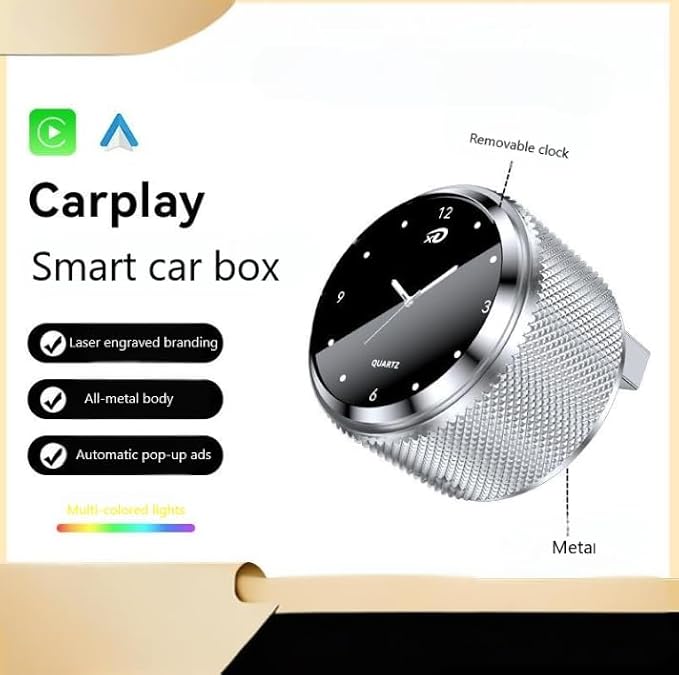 Car Wireless CarPlay Adapter for Cadillac CTS-V 2011 2012 2013 2014 2015, Dual-System Automotive, Vehicle CarPlay,A