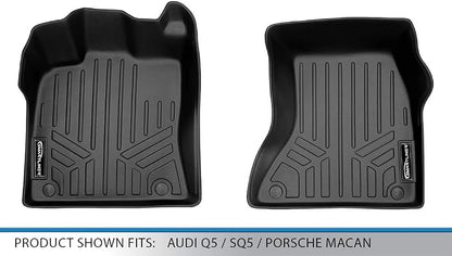 MAXLINER Floor Mats 1st Row Liner Set for 2009-2017 Audi Q5