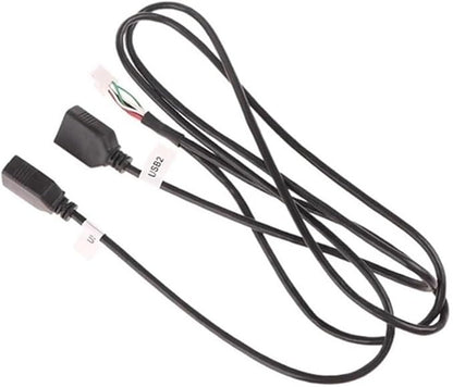  Car Multimedia Player Wire Harness Plug Connector 6 Pin Dual USB Interface Cable Adapter Fit for Android Navigation