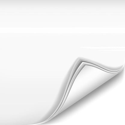 ColorFusion PPF by VViViD, Gloss Polar White Dry Apply PPF Vinyl Car Wrap Roll 20ft x 5ft