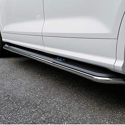 5.5" Stainless Steel for VW Volkswagen Atlas 2018-2022 2023 2024 2025 Running Boards Side Step nerf bar Pedal Protector