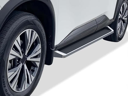 APS Running Boards Style Compatible with Nissan Rogue 2021-2026 (Exclude Models with Ground Lighting System) (Nerf Bars Side Steps Side Bars)