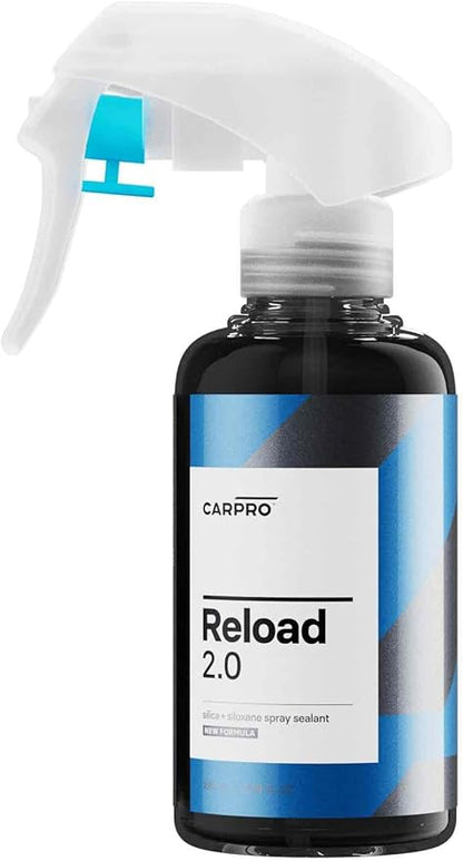 CARPRO CQUARTZ UK 3.0 - Ceramic Coating for Cars, Quartz Based Nanotechnology, Bonds to Paint, Glass, Metal and Plastic - (30ml Kit w/Reload 2.0)