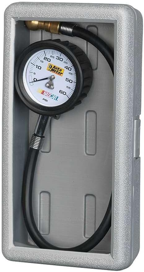 Auto Meter 2160 Tire Pressure Gauge,White