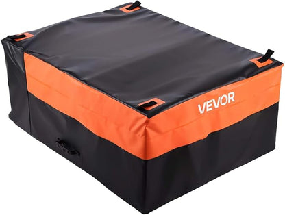 VEVOR Truck Bed Cargo Bag, Waterproof 840D PVC, 51.18 x 40.16 x 21.85 in (26 Cubic Feet), Heavy Duty Cargo Bag for Truck Bed with 4 Bungee Cords with Hooks, Fits a Variety of SUV and Pickup Trucks